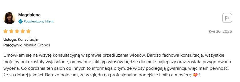 Opinia klientki 6